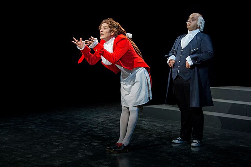 گزارش تصویری/ نمایش آمادئوس به کارگردانی جواد مولانیا