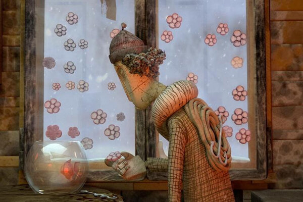 نمایش ویژه انیمیشن «ماهیگیر و بهار» برای هندی‌ها