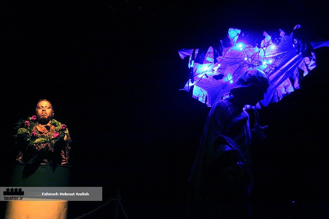 گزارش تصویری/نمایش پرده برداری/کارگردان: حسین رحیمی