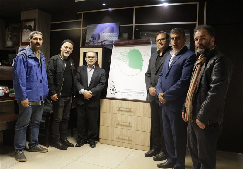 پوستر جشنواره ملی تئاتر فتح خرمشهر رونمایی شد پوستر جشنواره ملی تئاتر فتح خرمشهر رونمایی شد