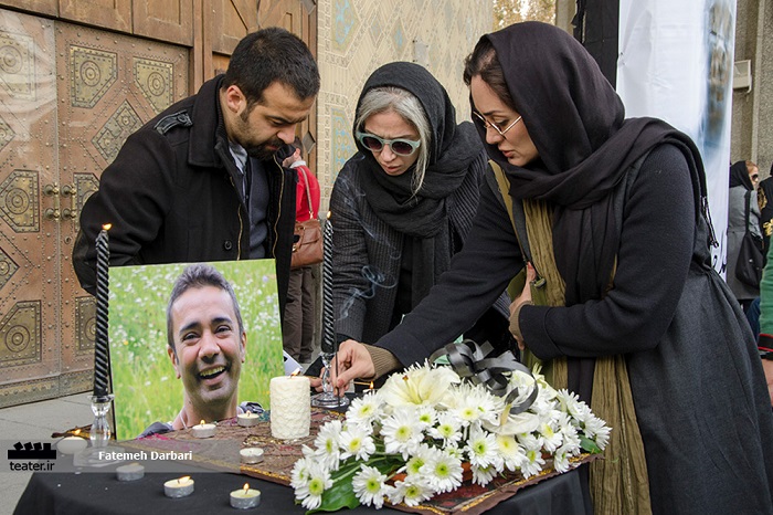 گزارش تصویری تشیع پیکر مجید بهرامی / 1