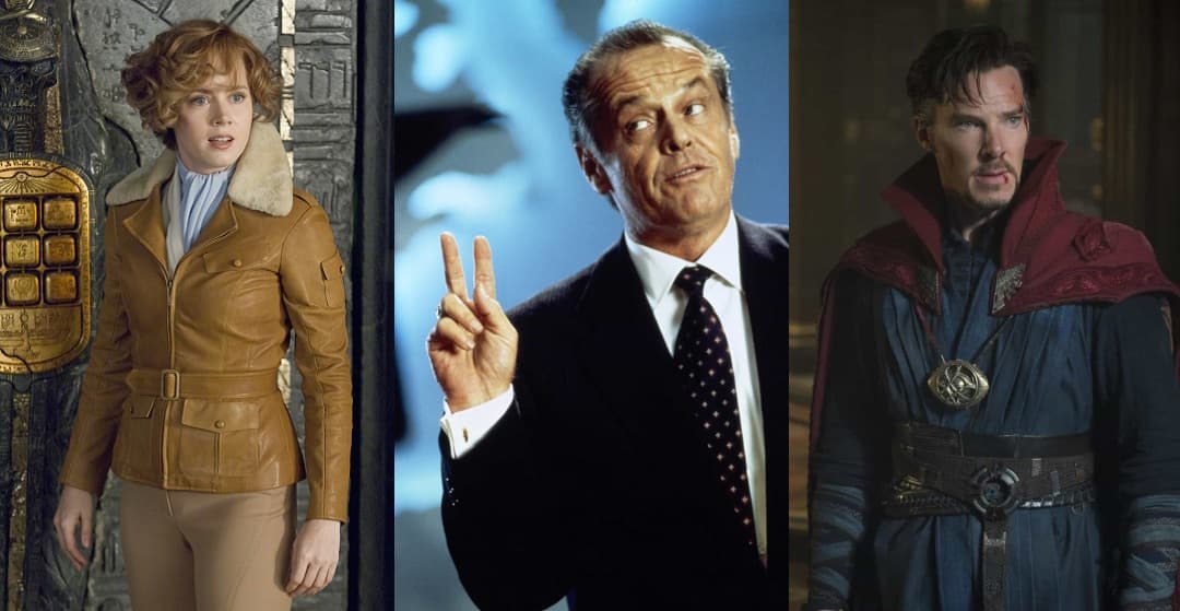 بازیگران مشهور هالیوود که نقش های مختلفی در یک فیلم ایفا کردند