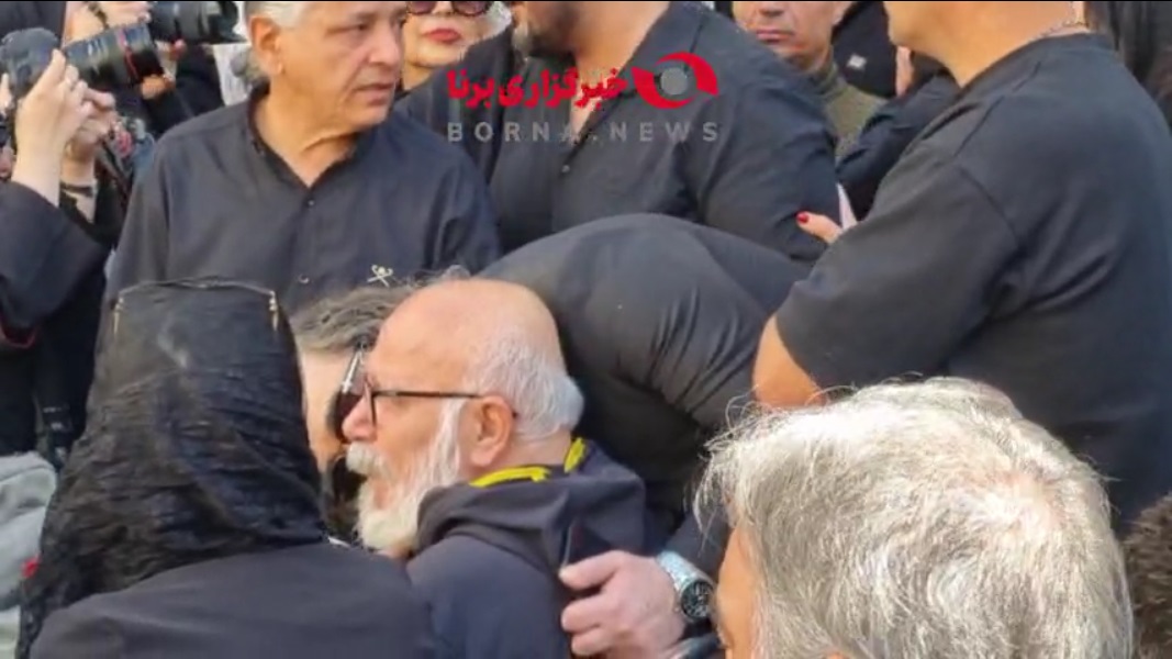 گریه‌های بی‌امان علیرضا داوودنژاد در سوگ فرزندش