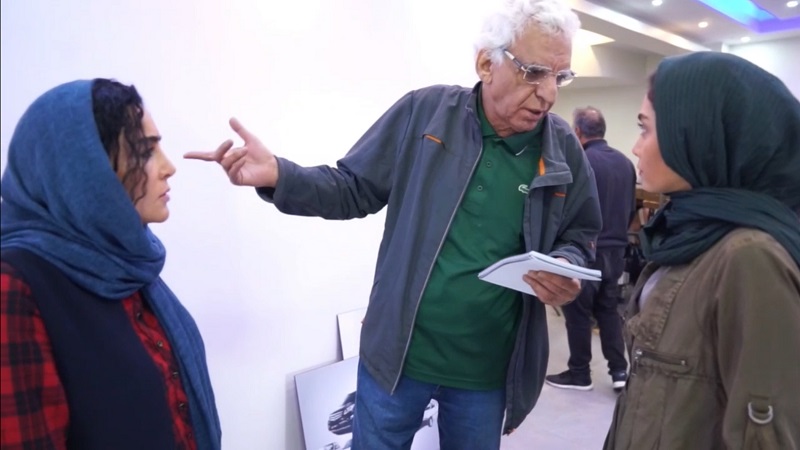 ویدیویی از پشت صحنه فیلم سینمایی 