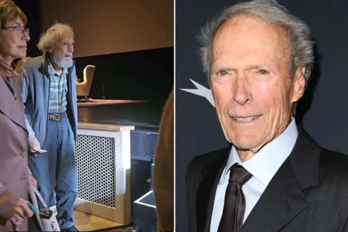 تصویر جدید کلینت ایستوود ۹۳ ساله و گرد پیری بر صورت او 