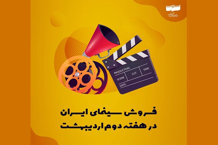 گیشه سینماها در هفته دوم اردیبهشت چقدر فروخت؟