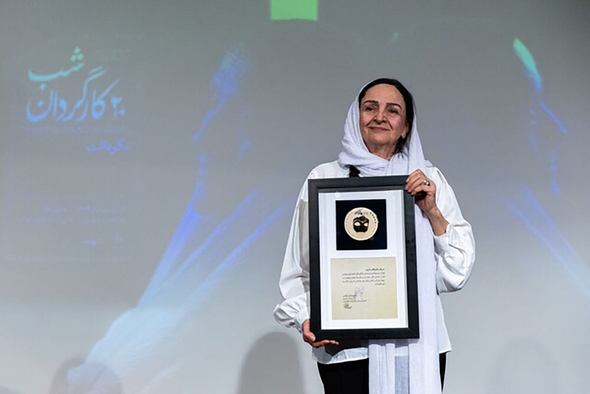 گلاب آدینه در شب نکوداشت‌اش چه گفت؟