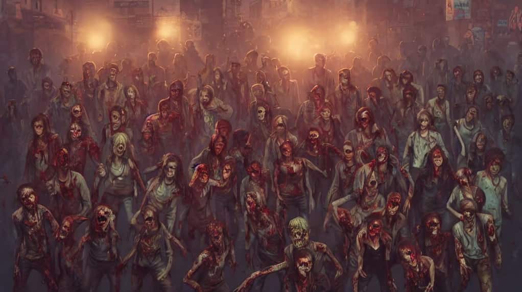 حضور دسته‌‌های بزرگ زامبی‌ در فیلم 28 سال بعد