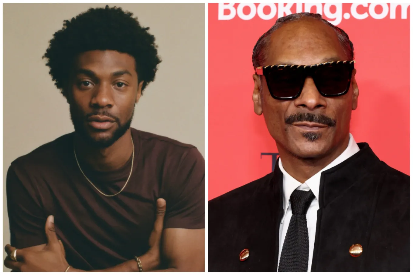 جاناتان دیویس، بازیگر سریال «Outer Banks»، در نقش اسنوپ داگ جلوی دوربین می‌رود