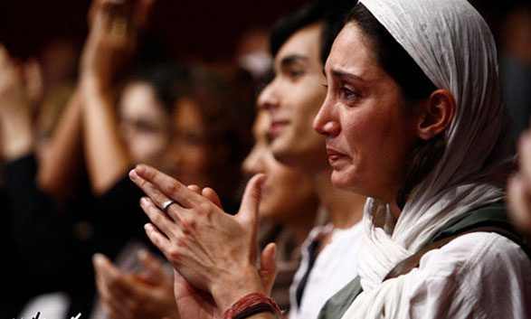 تصویر دیده نشده از هدیه تهرانی در زلزله بم تصویر دیده نشده از هدیه تهرانی در زلزله بم