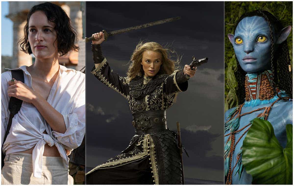 ۱۰ قهرمان زن برتر فیلم‌های اکشن ماجراجویی