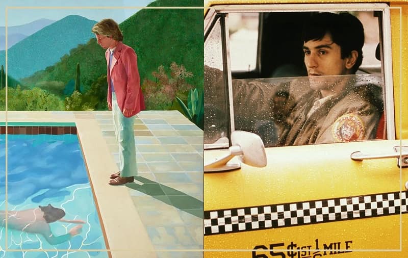 آیا فیلم «راننده تاکسی» با الهام از دیوید هاکنی، نقاش فضاهای چند بعدی ساخته شده است؟