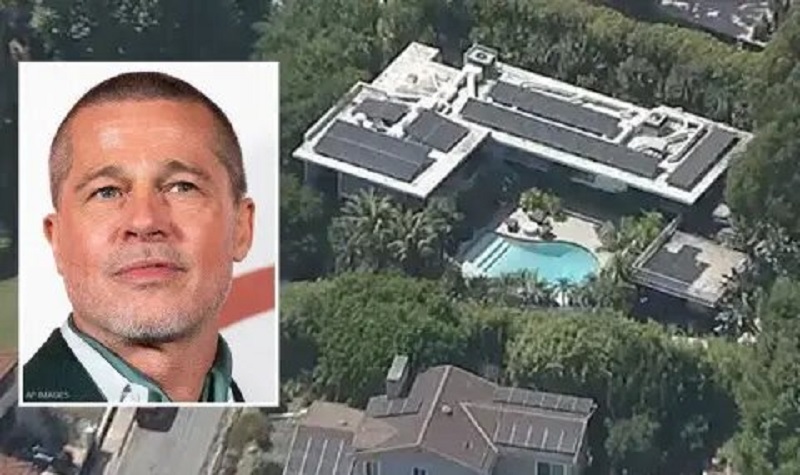 خانه برد پیت در غیاب او مورد سرقت قرار گرفت