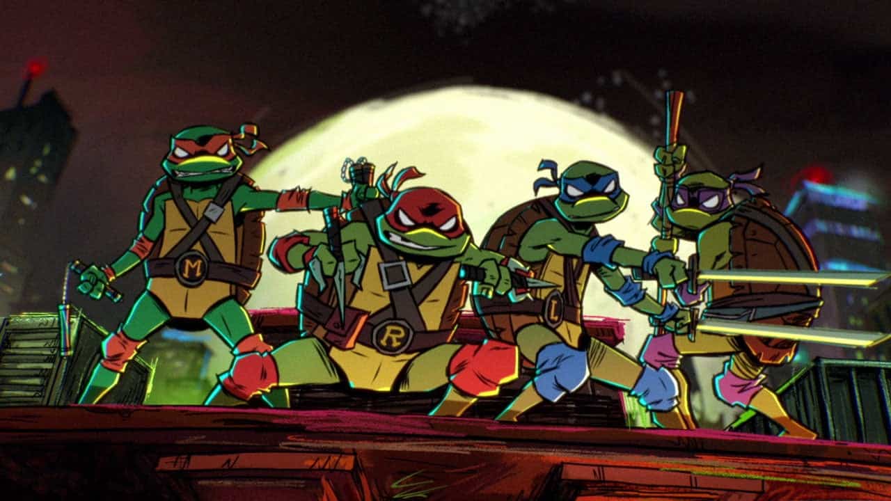 ویدیویی از انیمیشن سریالی Tales of the Teenage Mutant Ninja Turtles منتشر شد