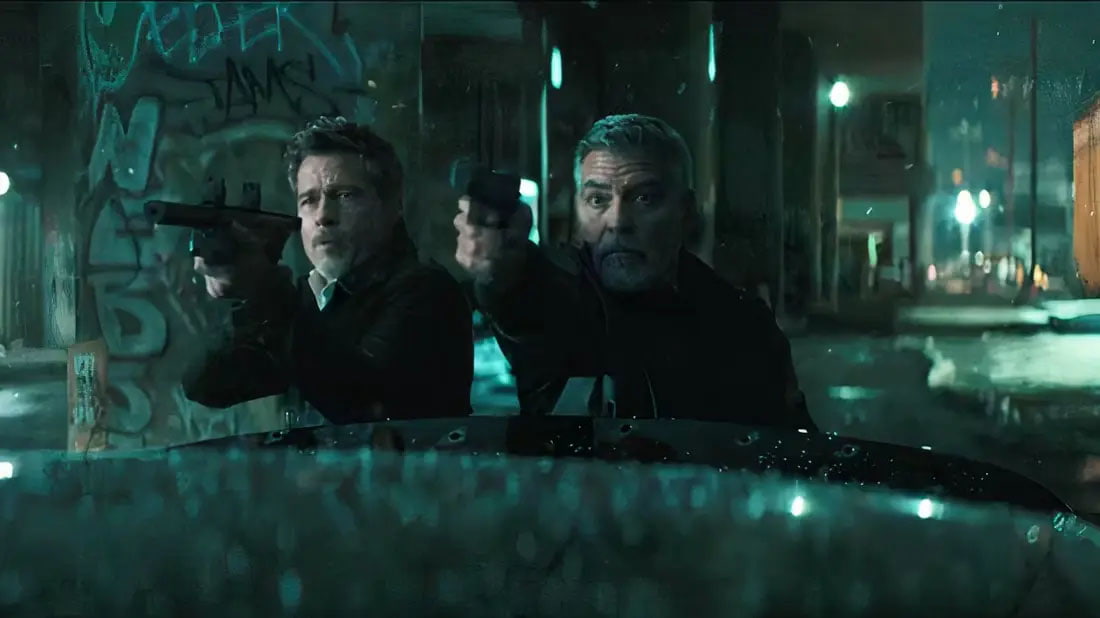 تصویر جدیدی از فیلم Wolfs منتشر شد