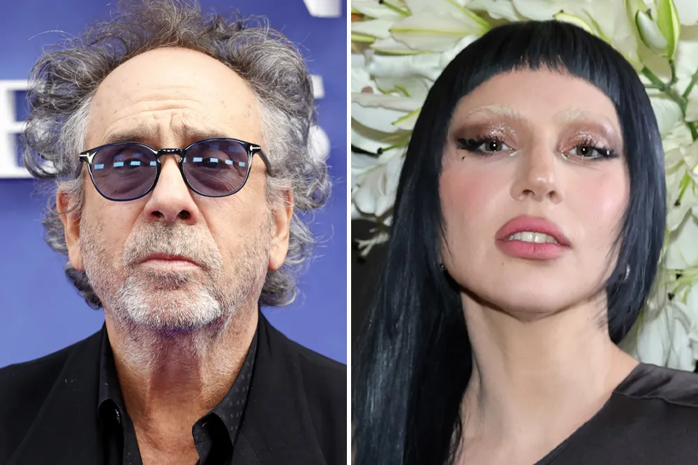 تیم برتون: حضور لیدی گاگا در «ونزدی» متفاوت و خلاقانه بود