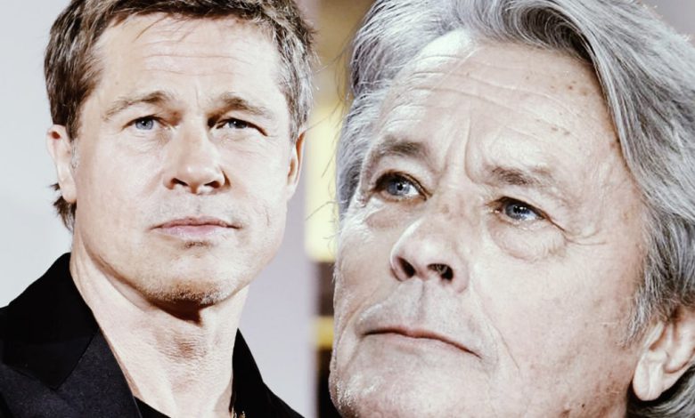 برد پیت تهیه کننده فیلم آلن دلون