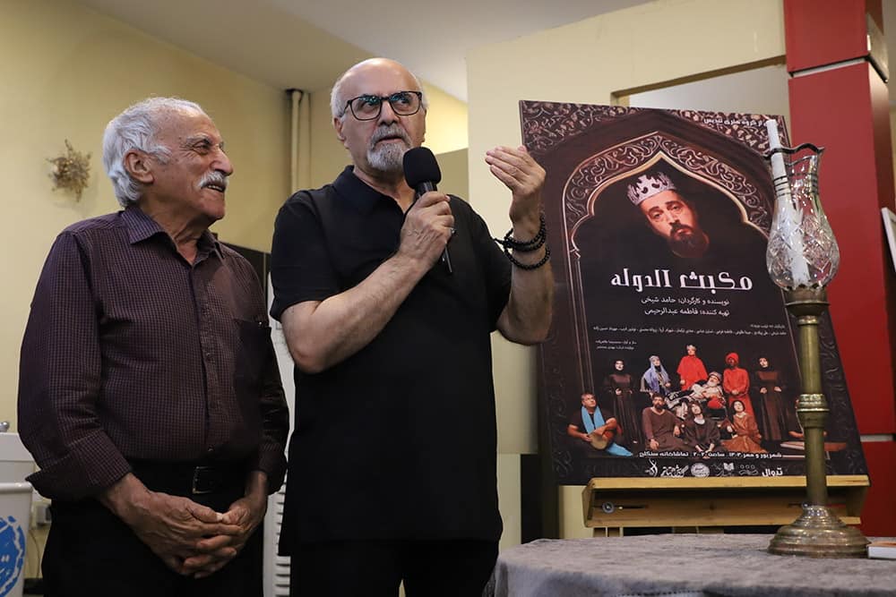 «بهروز غریبپور» در افتتاح «مکبثالدوله»: درود بر کسانی که تئاتر ملی را جان دادند «بهروز غریبپور» در افتتاح «مکبثالدوله»: درود بر کسانی که تئاتر ملی را جان دادند