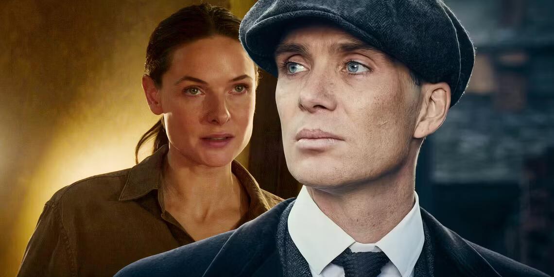 تصاویر پشت صحنه فیلم Peaky Blinders کیلین مورفی و ربکا فرگوسن را نشان میدهند تصاویر پشت صحنه فیلم Peaky Blinders کیلین مورفی و ربکا فرگوسن را نشان میدهند