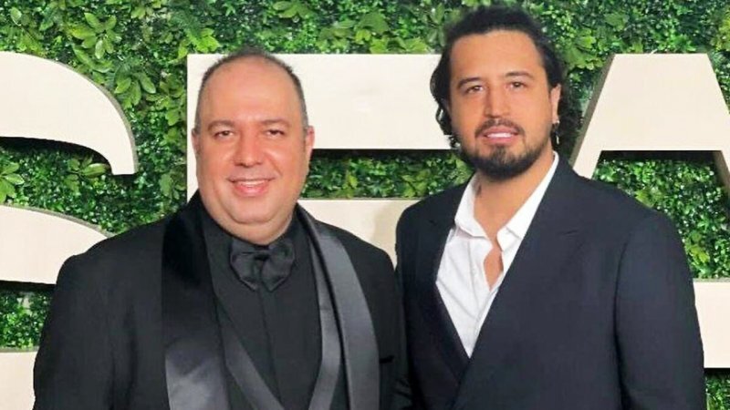 سلفی غیرمنتظره علی اوجی با نامزد کریس رونالدو