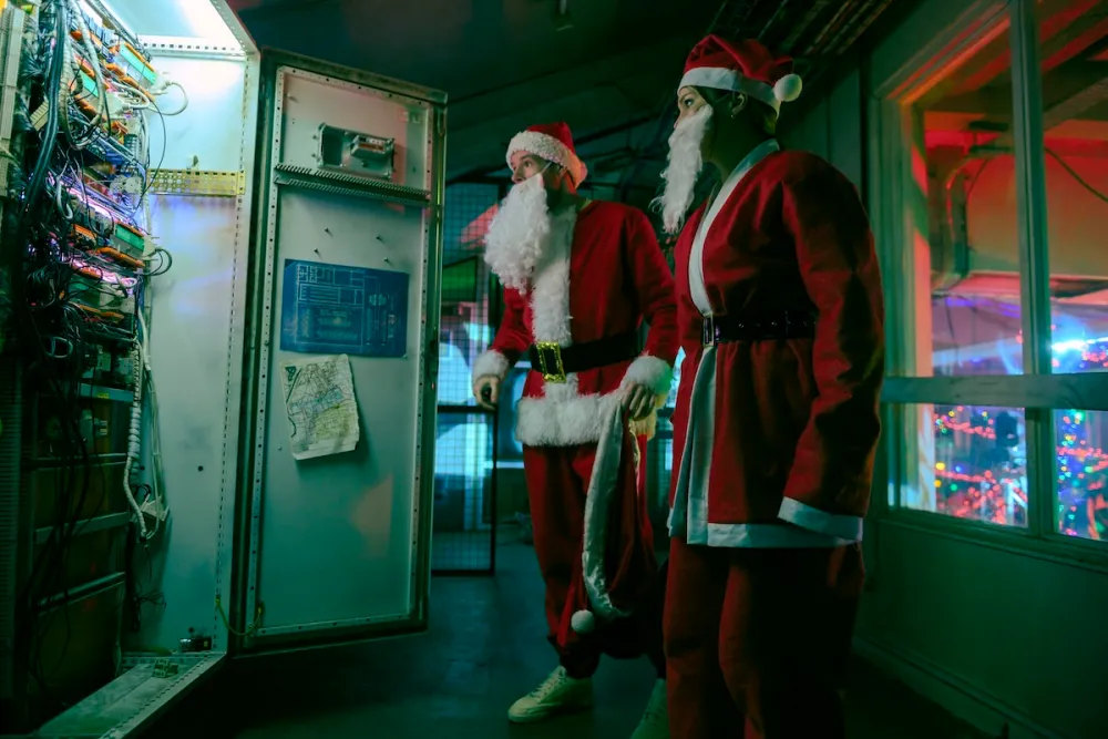 نقد فیلم Jingle Bell Heist؛ کمدی رمانتیک کریسمسی نتفلیکس