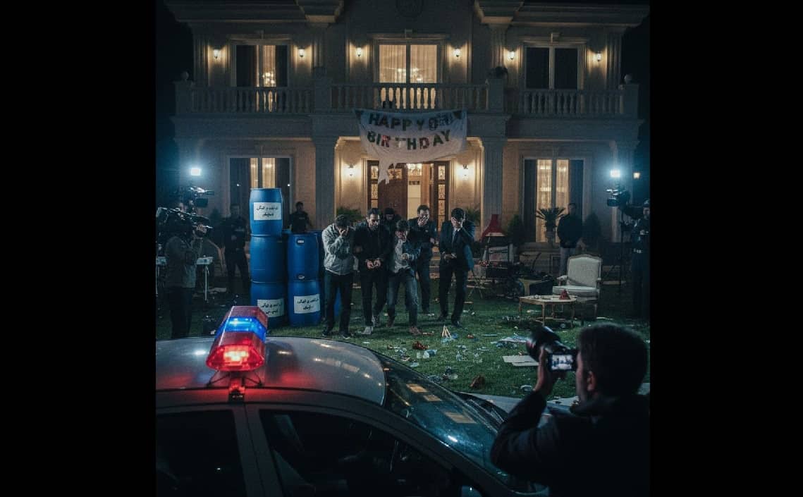 بازداشت ۷ بازیگر سرشناس در یک مهمانی بازداشت ۷ بازیگر سرشناس در یک مهمانی