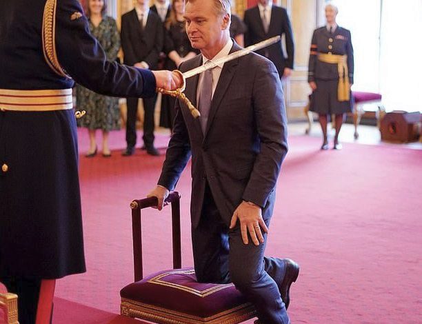 کریستوفر نولان لقب شوالیه دریافت کرد