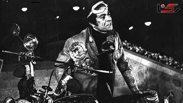 بهروز وثوقی در پشت صحنه فیلم رضاموتوری