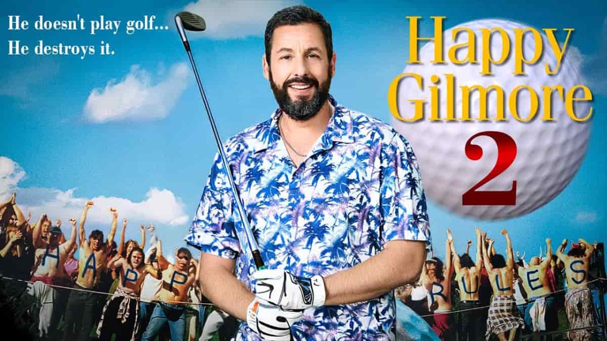 آدام سندلر در جدیدترین تصویر از فیلم Happy Gilmore 2