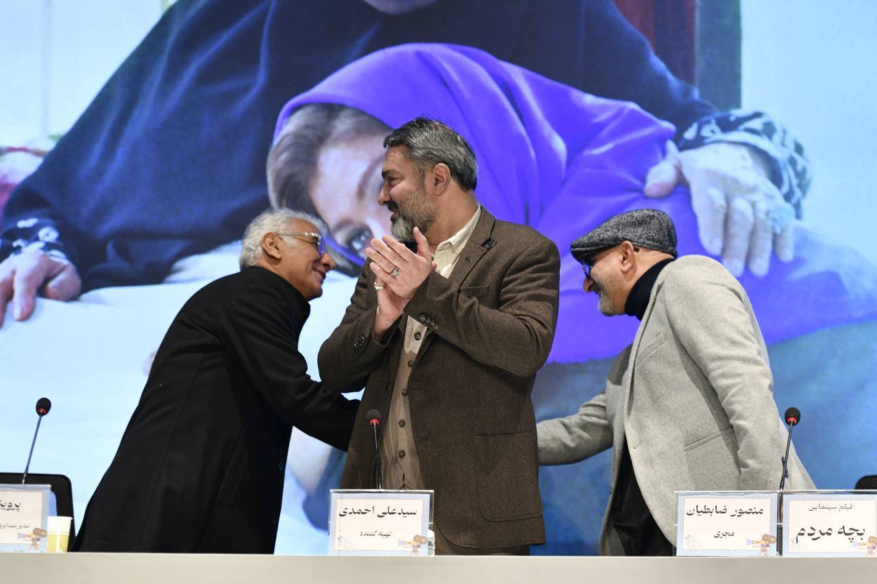 ویدئو-  نشست فیلم سینمایی «بچه مردم» در جشنواره فجر