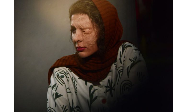 نمایی از نقش‌آفرینی نازنین احمدی در فیلم سینمایی «شوهر ستاره»