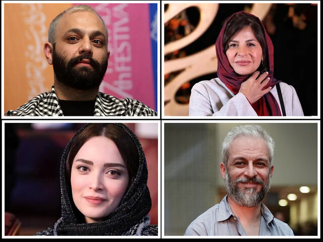 سیما تیرانداز، صابر ابر، بهنوش طباطبایی، کاظم سیاحی و ... روی صحنهاند سیما تیرانداز، صابر ابر، بهنوش طباطبایی، کاظم سیاحی و ... روی صحنهاند