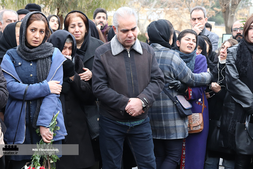 گزارش تصویری- مراسم تشییع پیکر زنده‌یاد امیر کاووس بالازاده