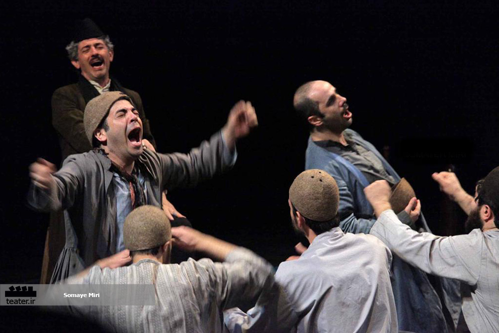گزارش تصویری- نمایش بوقلمون- کارگردان: خیراله تقیانی پور- تماشاخانه ایرانشهر
