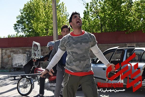 فیلمی کوتاه از پشت صحنه سریال «مانکن» 