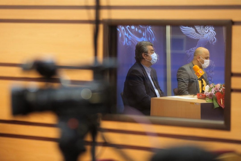 گزارش تصویری/ نشست خبری مجازی دبیر سی و نهمین جشنواره فیلم فجر