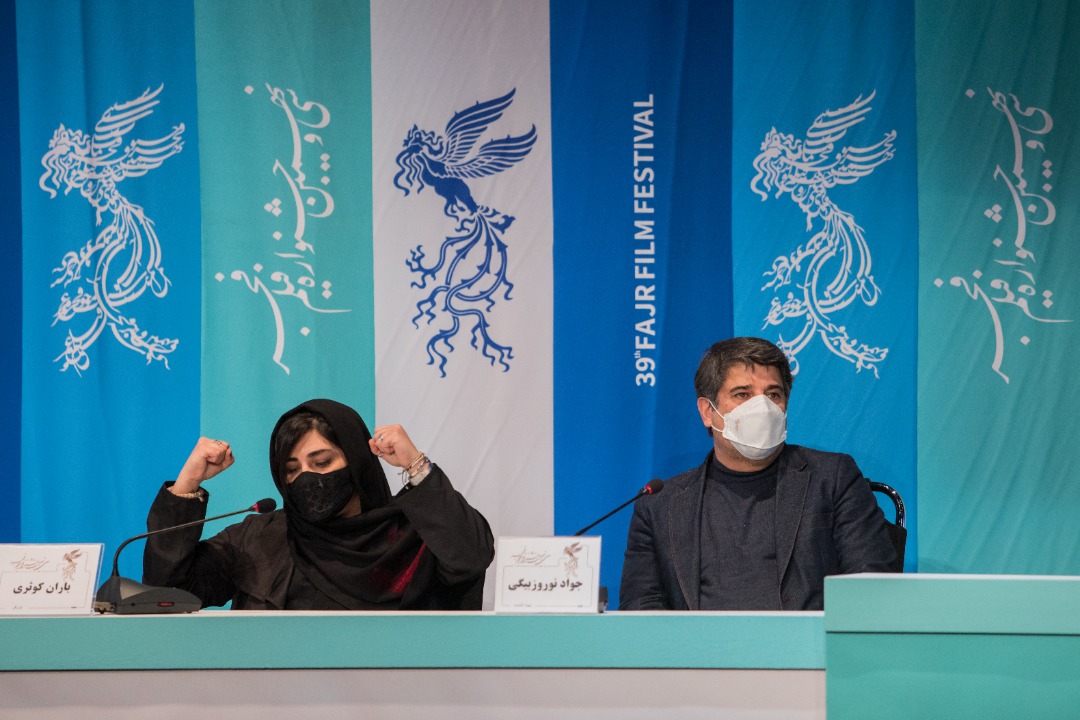 گزارش تصویری- نشست خبری فیلم «بی همه چیز» / جشنواره فیلم فجر 