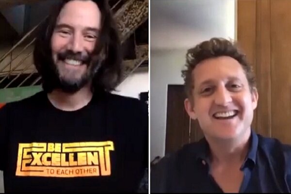 پیام کیانو ریوز و الکس وینتر برای فارغالتحصیلان یک دبیرستان پیام کیانو ریوز و الکس وینتر برای فارغالتحصیلان یک دبیرستان