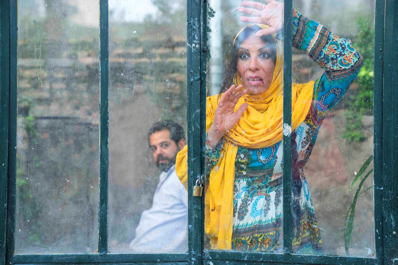 گریم افسانه بایگان در فیلم «سیاه باز»