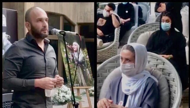 مراسم چهلمین روز درگذشت ماه چهره خلیلی برگزار شد