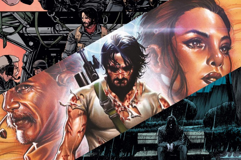 کیانو ریوز وارد دنیای کمیک شد/ نگارش BRZRKR با محوریت کاراکتری فناناپذیر