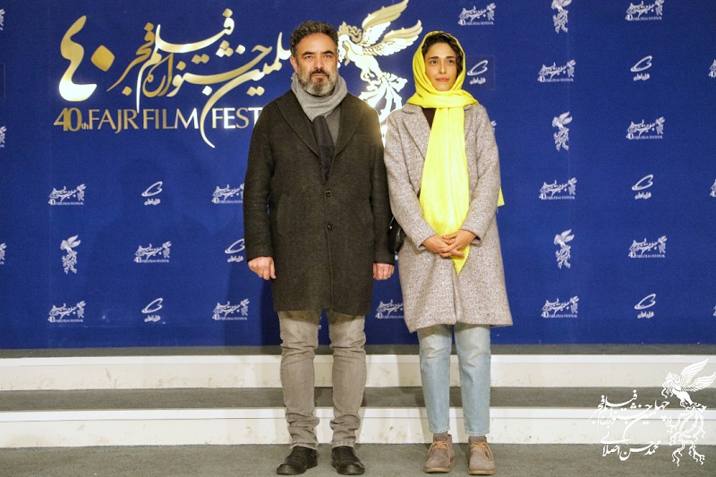 گزارش تصویری- نشست خبری فیلم «شب طلایی» در چهلمین جشنواره فیلم فجر