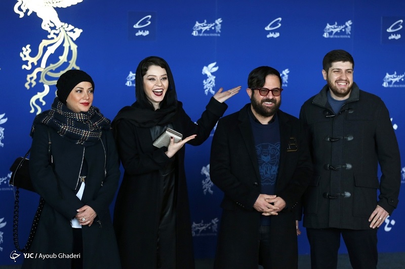 گزارش تصویری- نشست خبری فیلم «بی رویا» در چهلمین جشنواره فیلم فجر