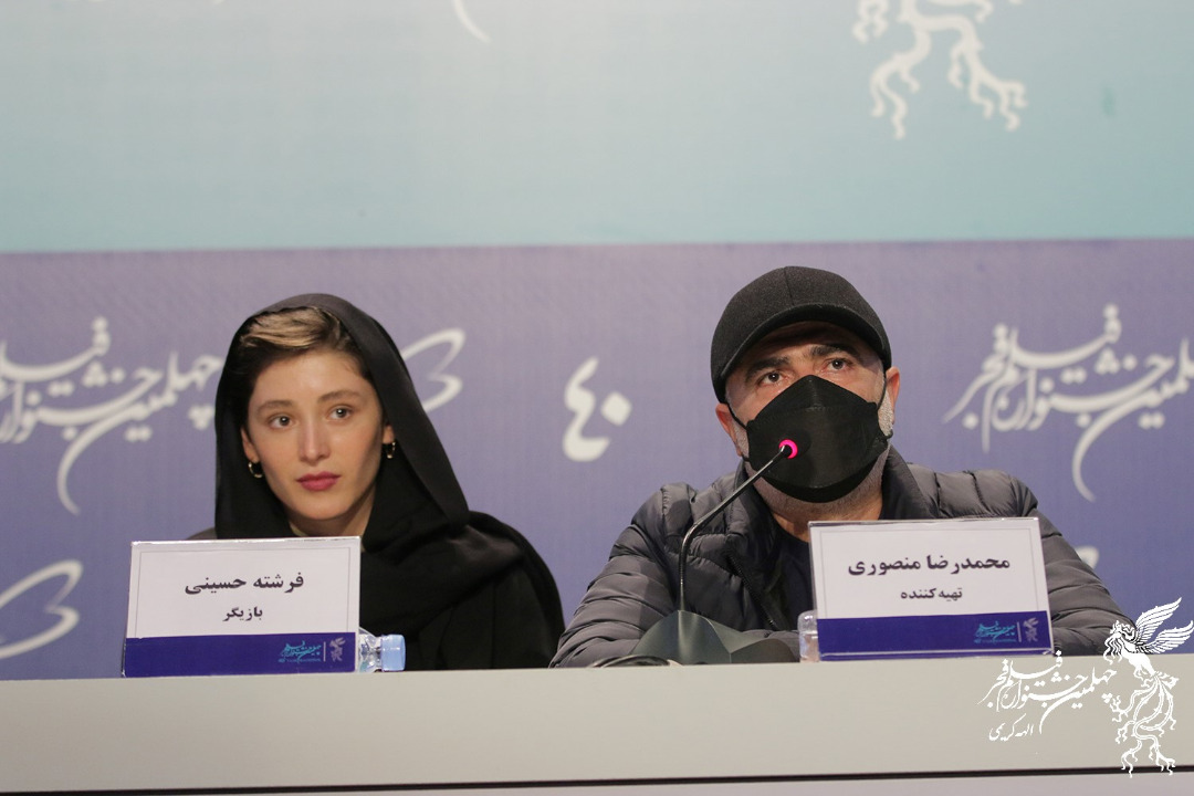 گزارش تصویری- نشست خبری فیلم «دسته دختران» در چهلمین جشنواره فیلم فجر