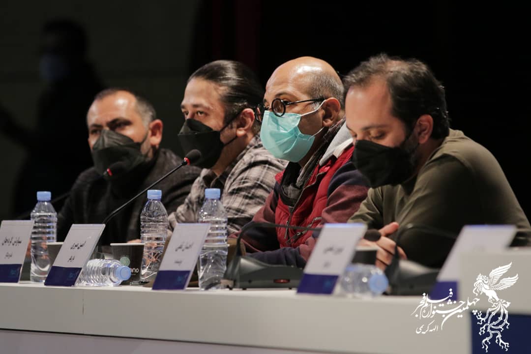 گزارش تصویری- نشست خبری فیلم «هناس» در چهلمین جشنواره فیلم فجر