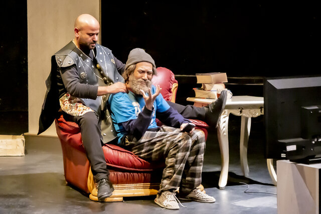  بازی سعید چنگیزیان در نیمه دوم نمایش 