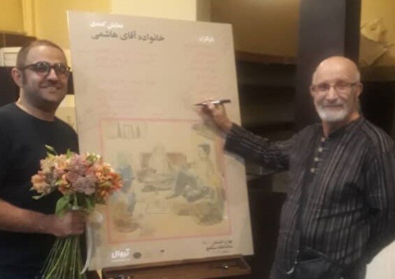  داود فتحعلی بیگی به دیدار برادران هاشمی رفت