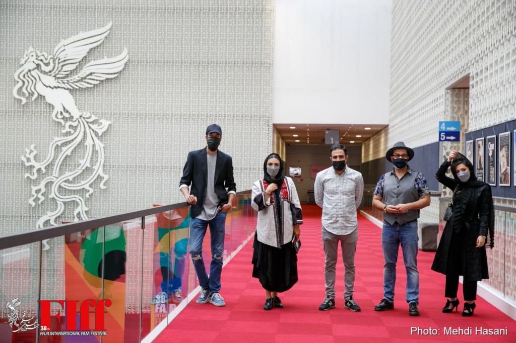 گزارش تصویری حضور عوامل «صحنه‌ زنی» در جشنواره جهانی فیلم فجر