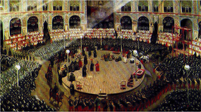 آغاز جوانه های دموکراسی در ایران از شبیه خوانی تکیه دولت