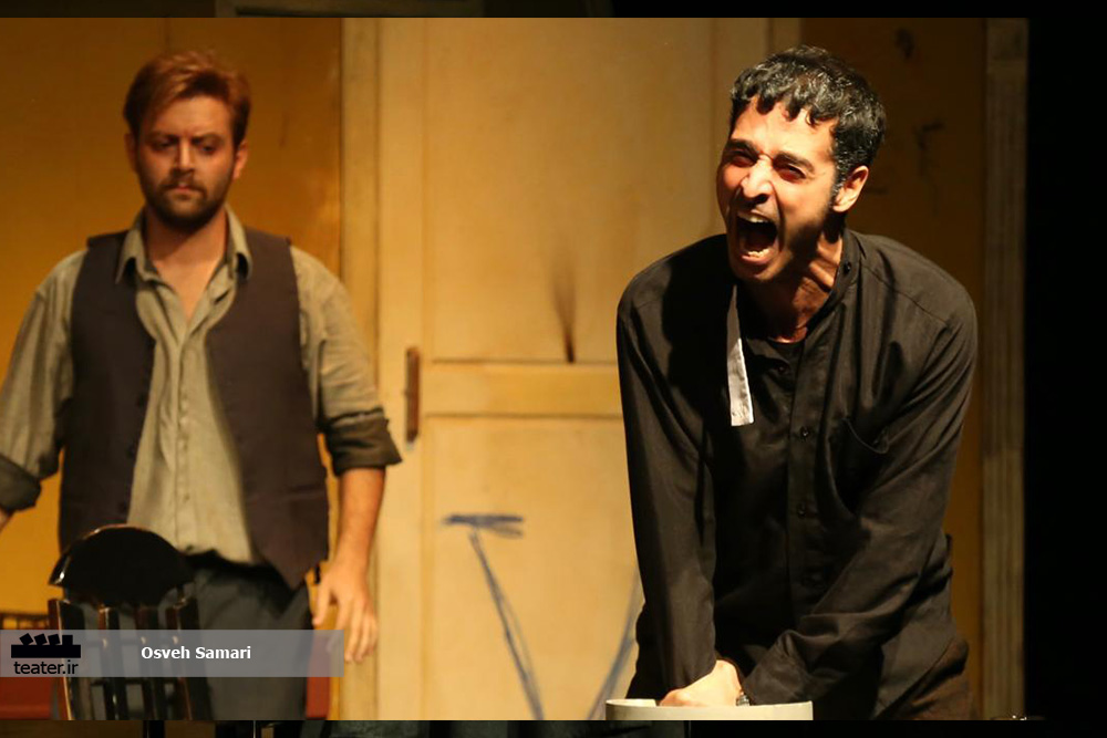گزارش تصویری- نمایش غرب غم زده به کارگردانی اميرارشيا براتى و شايان موسوى